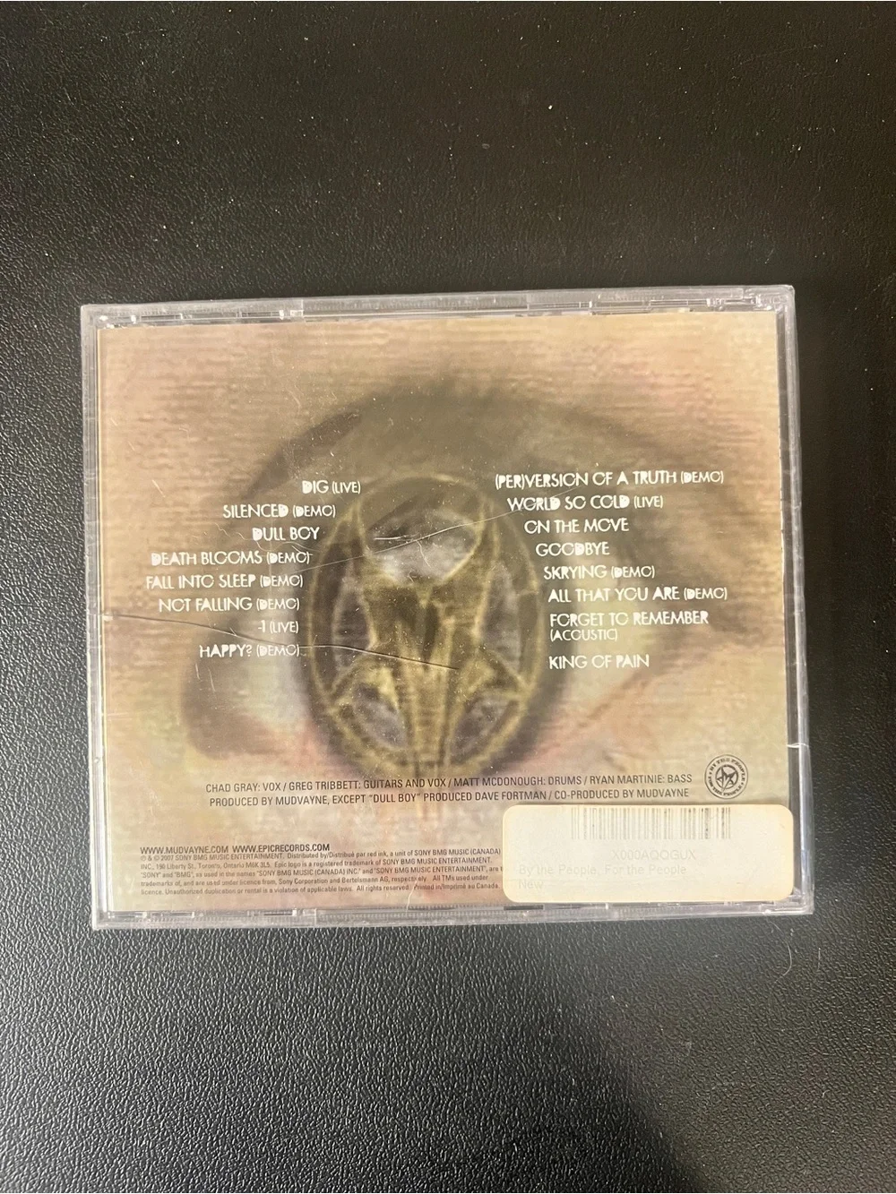 Mudvayne By The People For The People 2007 NEW-SEALED CD